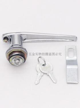 执手锁MS307 不锈钢机柜门锁 配电柜门把手 铁皮柜门锁