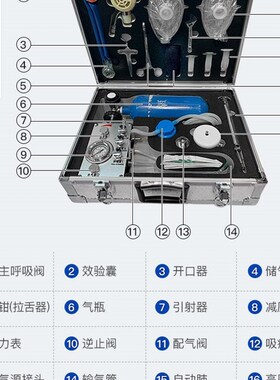 自动苏生器MZS-30煤矿用自救器心肺复苏紧急吸氧装置生命救护仪器
