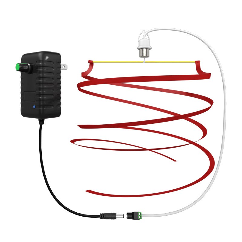 赶苍蝇菜场猪肉摊驱蚊风扇熟食餐饮驱虫220伏小吊扇厨房插头丝带 - 图3