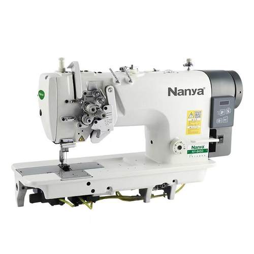 8420高速电脑双针车微油直驱牛仔帐篷箱包全新自动供油工业缝纫机 - 图3