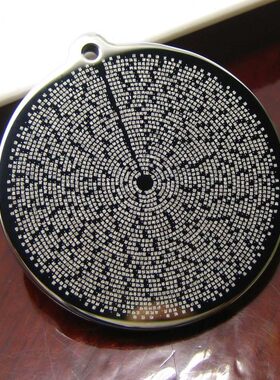 全中文五圆形楞严咒昕翼钨金会磨损随求咒梵文大不吊坠梵文加佛牌