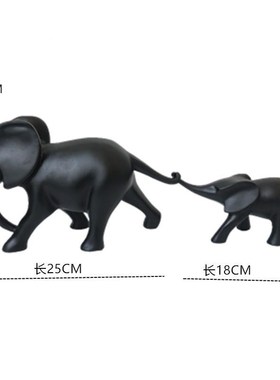 树艺NA658脂工品居饰品件w,欧式个桌性创摆意现代装饰大象电视面