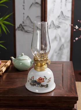 厂家白色荷花陶瓷香薰氛围客厅