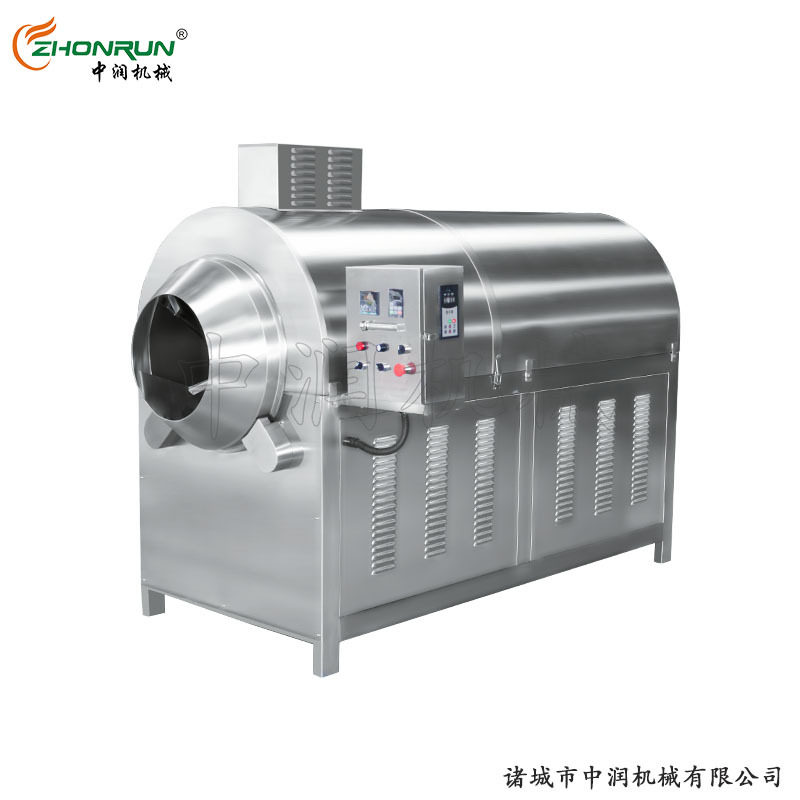 大型榛子炒货机 开心果烘炒机器 电磁滚筒旋转炒货设备,淘宝优惠券,粉丝福利购,淘宝优惠卷