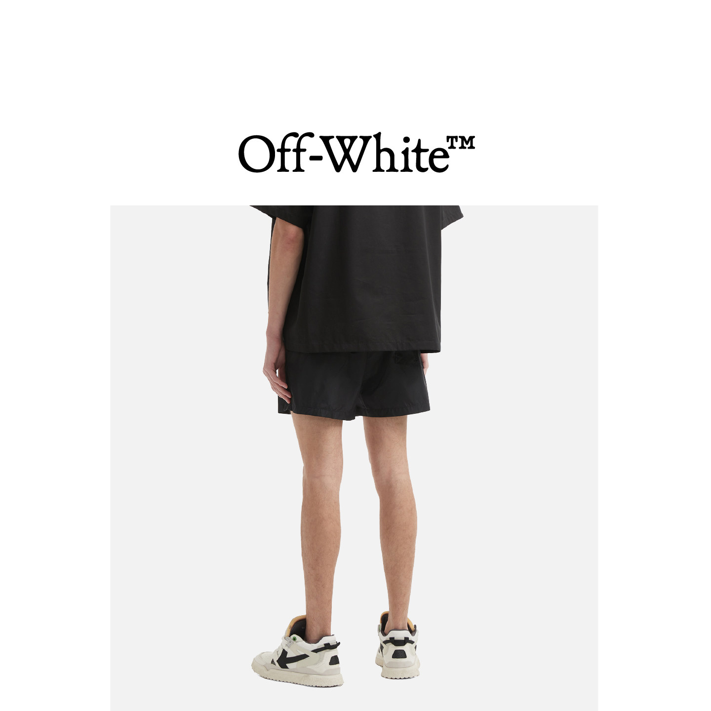 OFF-WHITE c/o VIRGIL ABLOH™男装箭头印花运动短裤014SMO,淘宝优惠券,粉丝福利购,淘宝优惠卷