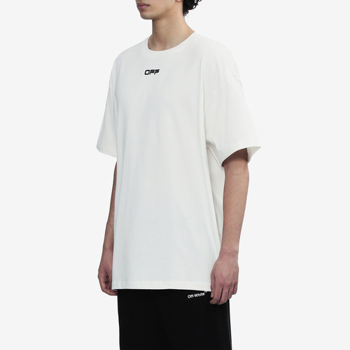 OFF-WHITE™ 情侣装新款中长款短袖T恤半袖 - 图2