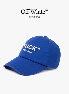 OFF-WHITE™ X JISOO 纯棉字母刺绣棒球帽男女轻奢潮牌鸭舌帽子