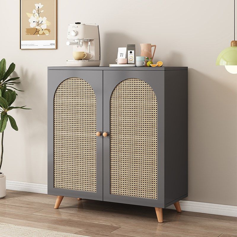 餐边柜藤编原木白色柜子x客厅斗柜靠墙置物柜储物柜茶水柜,淘宝优惠券,粉丝福利购,淘宝优惠卷