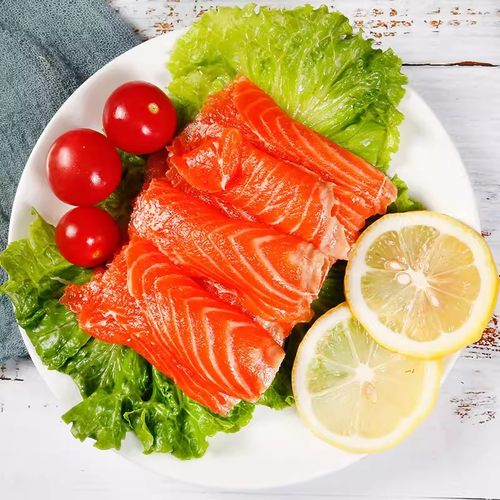 烟熏三文鱼整条切片即食新鲜中段冰鲜生鱼片挪威进口刺身级三文鱼 - 图1