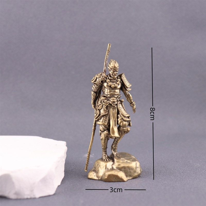 黑神话孙悟空桌面小摆件齐天大圣B斗战胜佛鱼缸造景茶宠装饰工艺,淘宝优惠券,粉丝福利购,淘宝优惠卷