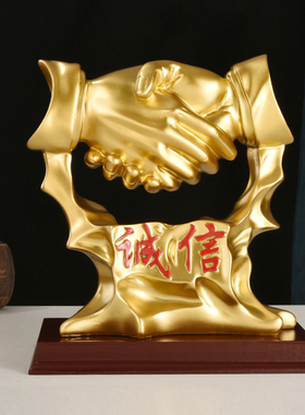 家具玄关办公g室装饰品创意招财乔迁开业好物高档办公桌桌面小摆