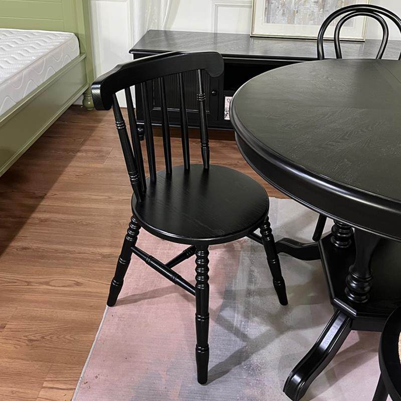 K8法式中古餐椅艾莎椅复古实木餐椅餐厅原木椅子家用休闲书房书桌,淘宝优惠券,粉丝福利购,淘宝优惠卷