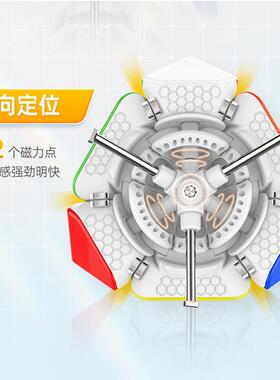 GAN磁力斜转魔方skewbM专业比赛异形魔方儿童玩具