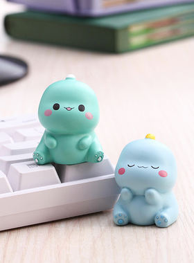 小恐龙电脑趴趴桌面摆件解压治愈情绪止怒小不要喊妈父亲生日礼物