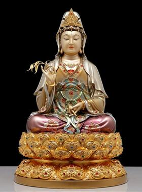 北京铜像君婆三圣众殿佛像家观音佛像藏传菩萨释迦牟尼弥勒佛