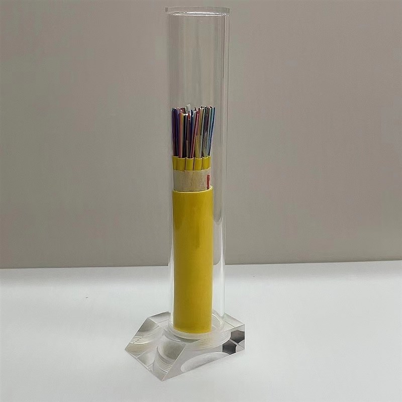 压克力管电缆线展示管 压克力缆线管大J直径法兰管 定制尺寸齐全 - 图0