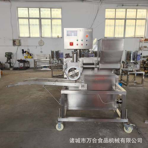 多功能肉饼机贴纸肉饼机猪肉饼机玉米饼成型机肉饼挤出机虾饼机 - 图0