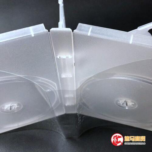 6碟装碟盒 CD盒DVD光盘盒 半透明 20厘塑料包装壳 光碟壳 六片装 - 图2