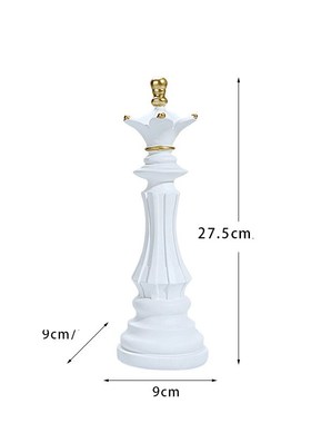 树脂象棋装饰品装饰窗入口书架展示柜欧D洲无障碍豪华酒柜工艺品