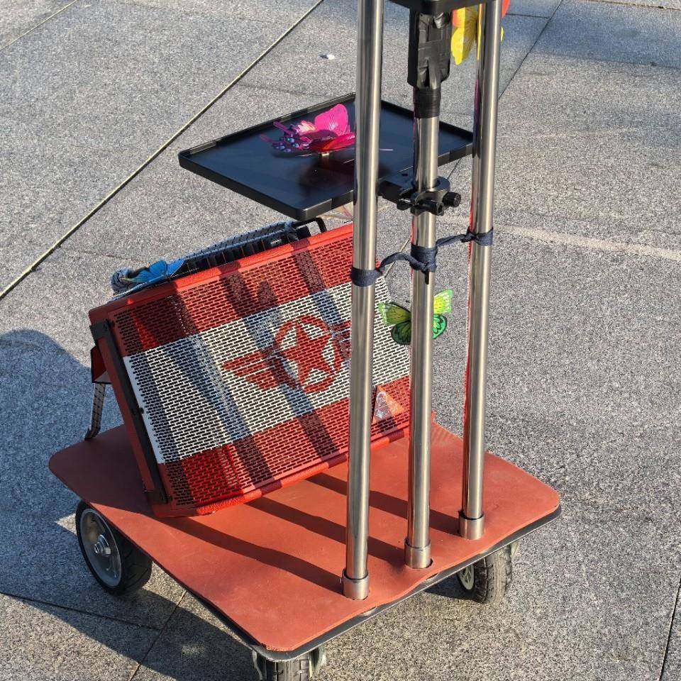 新款自动跟随直播车轻便小型可拆卸户外网红跟随车厂家直销直播车,淘宝优惠券,粉丝福利购,淘宝优惠卷