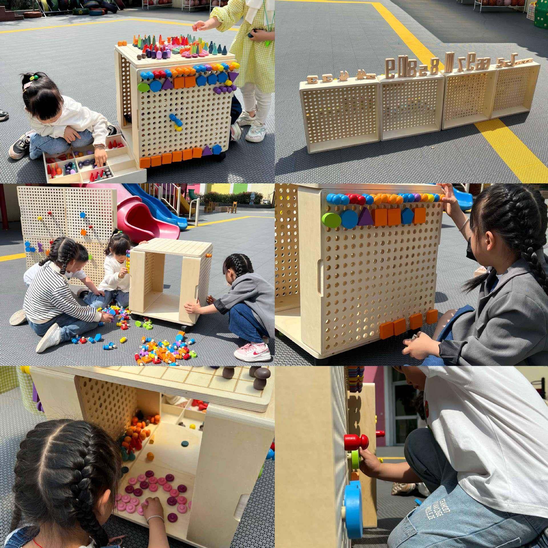 幼儿园拼插玩具墙壁装饰百变插珠积木儿童木制墙面游戏板蘑菇插钉,淘宝优惠券,粉丝福利购,淘宝优惠卷