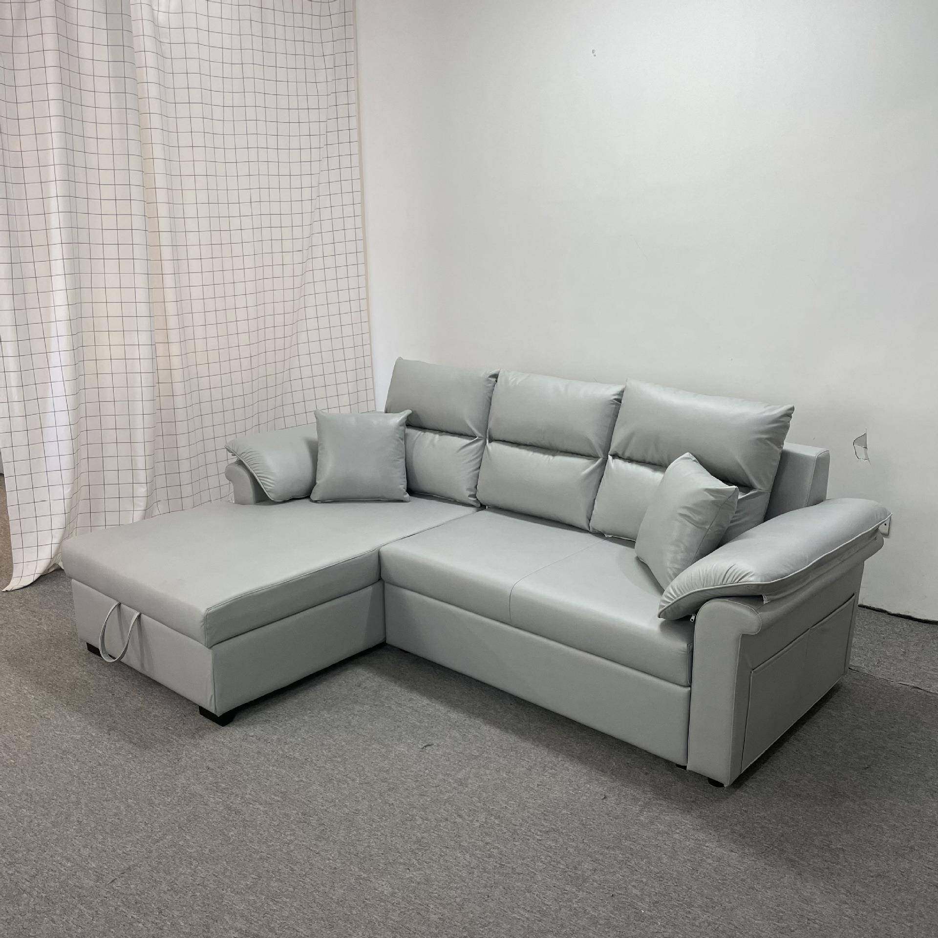 科技布轻奢沙发床可折叠多功能两用贵妃收纳大小户型客厅现代款,淘宝优惠券,粉丝福利购,淘宝优惠卷