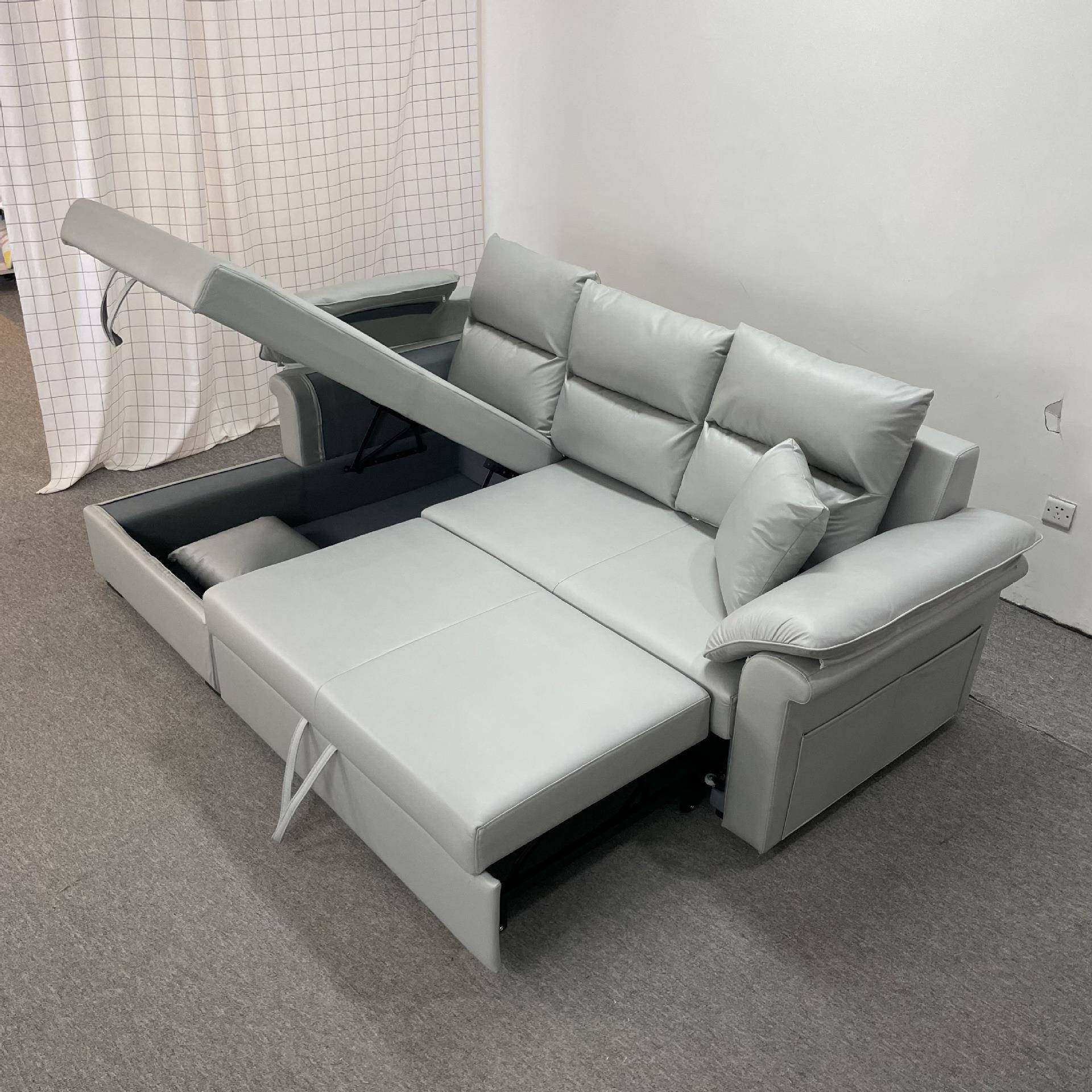 科技布轻奢沙发床可折叠多功能两用贵妃收纳大小户型客厅现代款,淘宝优惠券,粉丝福利购,淘宝优惠卷