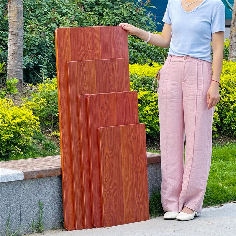 长方形餐桌面板 家用吃饭桌子面板 桌子板 专用R桌面板台面 桌板 - 图1