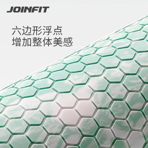 fit点in专业Jo实心按摩瑜伽柱滚轴款健身滚轮泡沫轴肌肉放松浮 - 图0