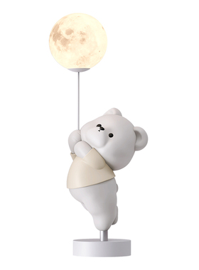 可爱小熊夜灯客厅桌面玄关入户酒柜摆件家居装饰品送闺蜜生日礼物