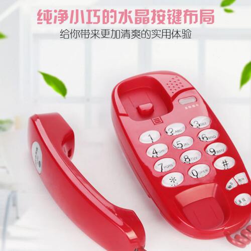 小挂机 小分机电话 挂墙座机两用创意时尚家用酒店物业办公壁挂式 - 图3