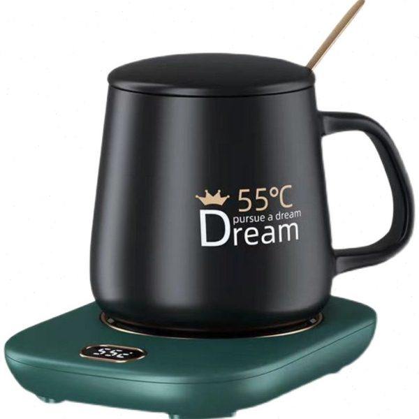 泡茶杯45度75℃加热茶水杯子恒温杯垫办公室家用usb热奶器保温碟,淘宝优惠券,粉丝福利购,淘宝优惠卷