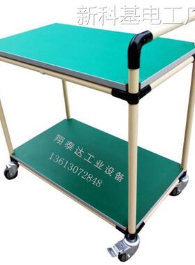 *精益管老化架测试架老周转车物料架物料车化台老化车工作台物料