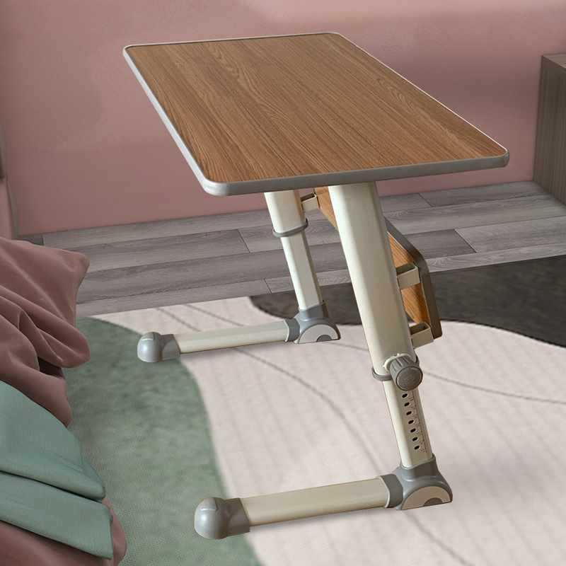 学生床边桌可移动床上书桌家用个人电脑写字桌升降学习桌子折叠小 - 图0
