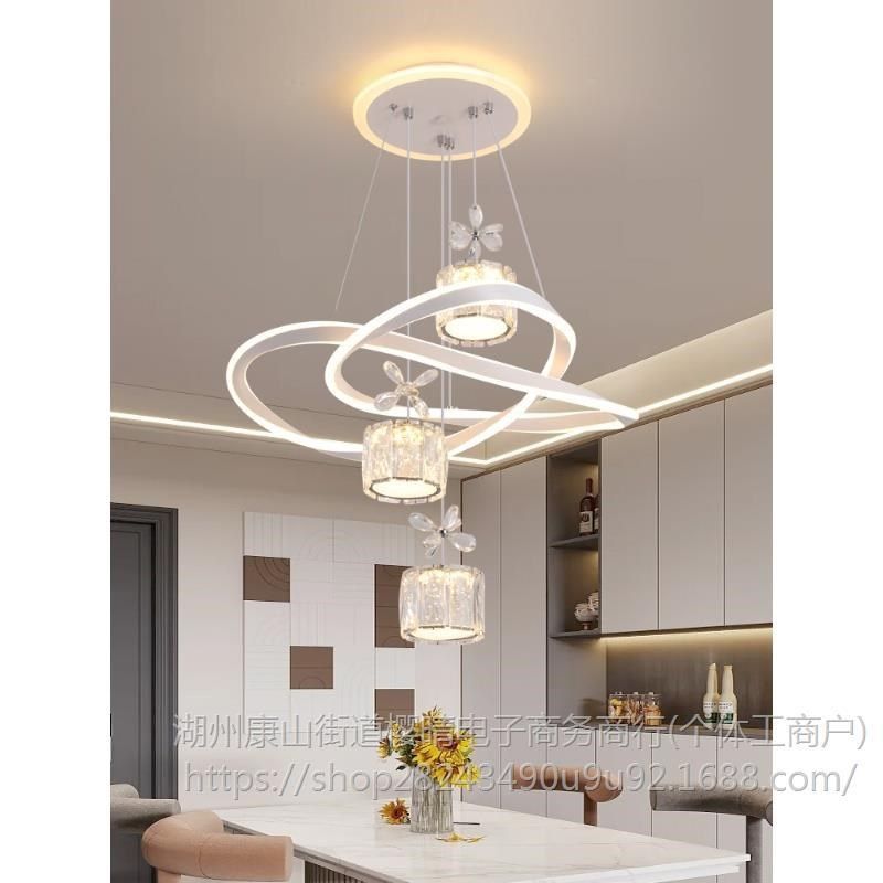 餐厅吊灯现代简约饭厅餐桌灯吧台网E红卧室吊灯可调节新款中山灯,淘宝优惠券,粉丝福利购,淘宝优惠卷