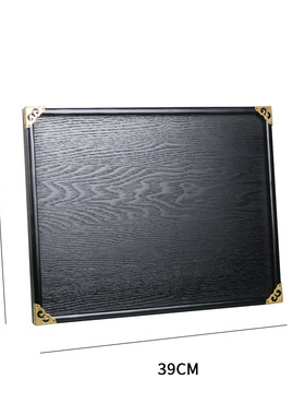 现代新中式陶瓷茶k具托盘摆件样板房家居茶室书房茶几客厅软装饰