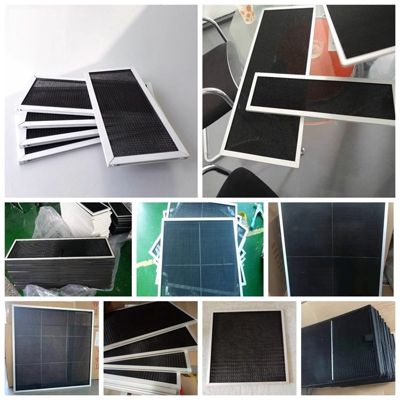 Aluminum edge nylon mesh air outlet filter air conditioning central air conditioning return air dust screen computer chassis dust screen