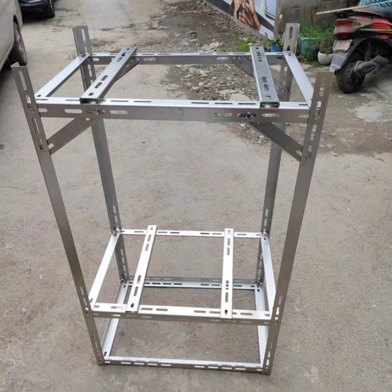 家用不锈钢多层空调外机落地架空调外机减震支架1-5p不锈钢支撑架 - 图3