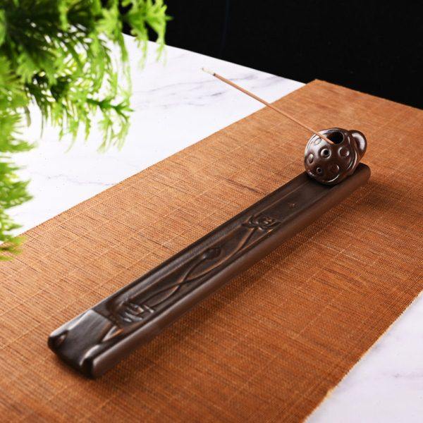 陶瓷莲花线香插香炉室内书房点香器净化空气莲蓬家用檀香卧香炉,淘宝优惠券,粉丝福利购,淘宝优惠卷