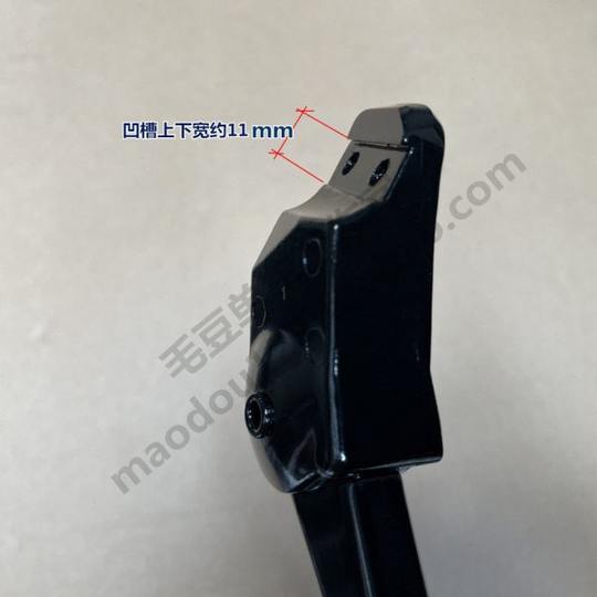 Jie G original 29 pulgadas station wagon soporte de bicicleta de aleación de aluminio soporte lateral de 17,5mm soporte trasero de 5 orificios estante de estacionamiento