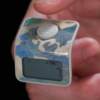 New electronic smart hand press small thousand meter + charging thought counter non-Bluetooth luminous ring point counter