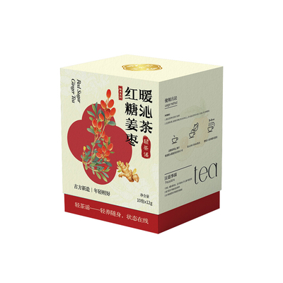 轻茶谣红糖姜枣茶冬季女生气熬夜气血独立茶包暖身大姨妈茶养生茶