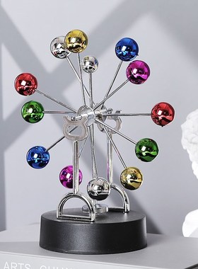 创意电视柜工艺混乱饰品家居饰品客厅酒柜装饰T牛顿摆球小饰品