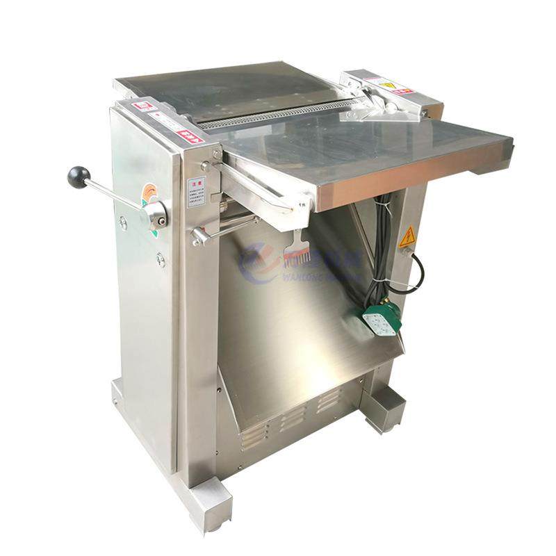 不锈钢猪肉剥皮机厚度可调糟头肉刮皮机安全开关设计肉类加工设备,淘宝优惠券,粉丝福利购,淘宝优惠卷