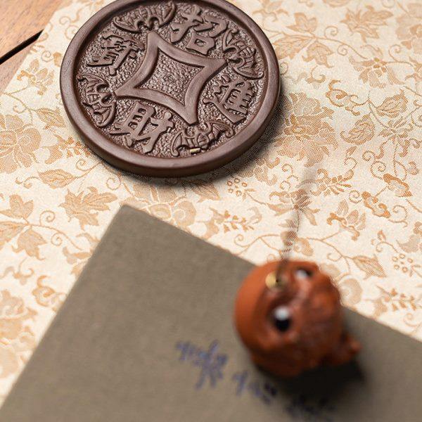 招财紫砂迷你金蟾线香炉家用室内香插香座禅意茶台桌面香薰炉摆件,淘宝优惠券,粉丝福利购,淘宝优惠卷