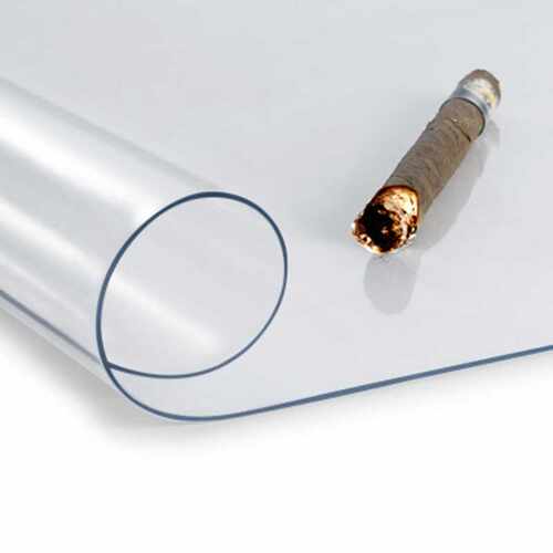 PVC透明油布防雨布篷布阳台遮雨挡风软玻璃防水帆布 - 图2