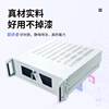 Aluminum alloy industrial control chassis 19-inch standard server shell 1U2U3U industrial control server sheet metal chassis shell