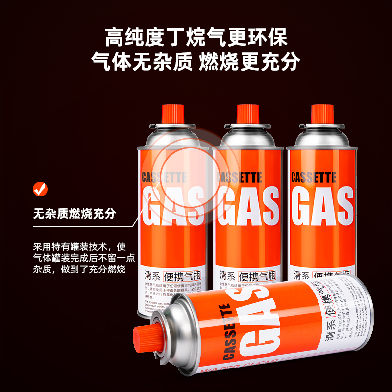 海贤喷枪头卡式液化气罐喷火枪烧猪毛烘焙焊枪点火器喷灯家用烤枪 - 图1