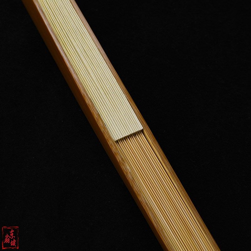 9.5寸18方老料玉竹宣纸折扇文C玩扇手工水磨玉竹古风苏工玉竹扇子,淘宝优惠券,粉丝福利购,淘宝优惠卷