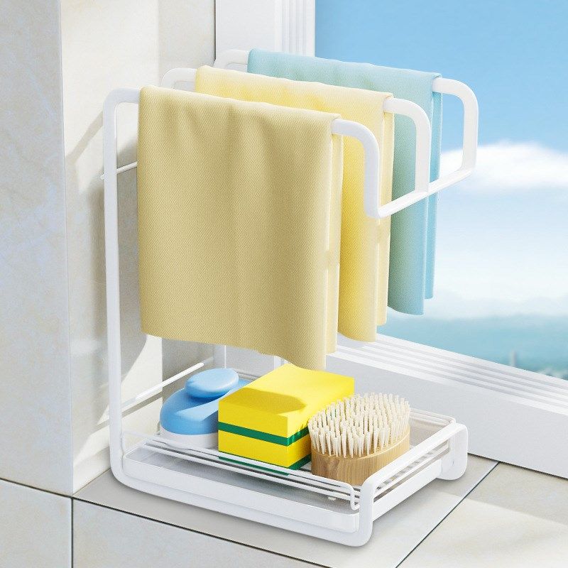 抹布沥水架厨房置物收纳毛巾各种神器厨具生活用品家X用大全小物,淘宝优惠券,粉丝福利购,淘宝优惠卷